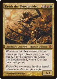 Kresh the Bloodbraided - Foil