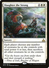Slaughter the Strong - Foil