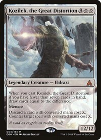 Kozilek, the Great Distortion - Foil