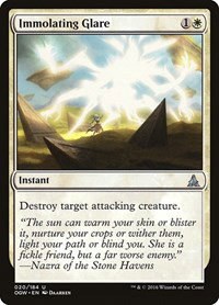 Immolating Glare - Foil