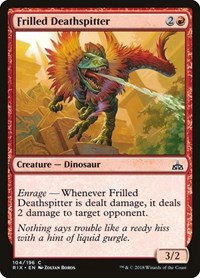 Frilled Deathspitter - Foil