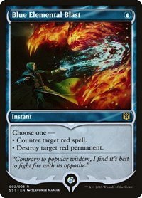 Blue Elemental Blast - Foil