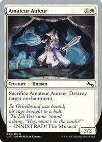 Amateur Auteur - B Foil