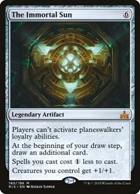 The Immortal Sun - Foil
