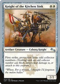 Knight of the Kitchen Sink - D