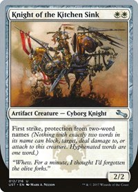 Knight of the Kitchen Sink - E