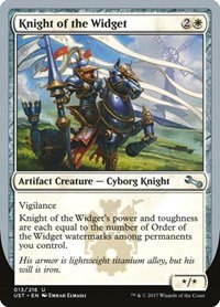 Knight of the Widget - Foil Knight Of The Widget