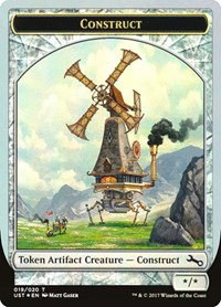 Construct Token - Foil Construct Token