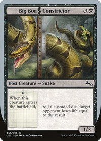 Big Boa Constrictor - Foil