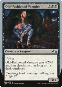 Old-Fashioned Vampire - Foil