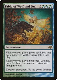 Fable of Wolf and Owl - Foil