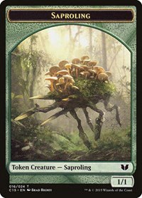 Saproling // Spider Double-Sided Token