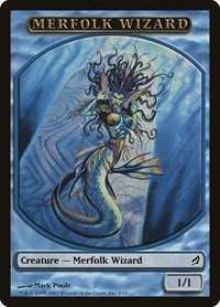 Merfolk Wizard Token - Normal Merfolk Wizard Token