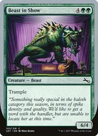 Beast in Show - C Foil