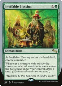 Ineffable Blessing - F Foil