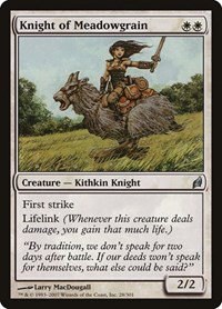 Knight of Meadowgrain - Foil