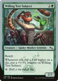 Willing Test Subject - Foil