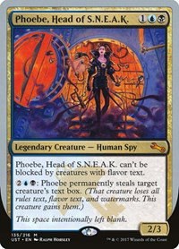 Phoebe, Head of S.N.E.A.K. - Foil