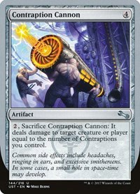 Contraption Cannon - Foil
