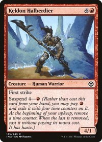 Keldon Halberdier - Foil