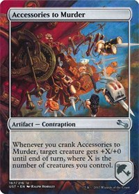 Accessories to Murder - Foil