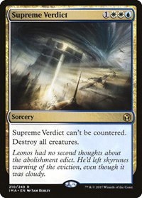 Supreme Verdict - Foil