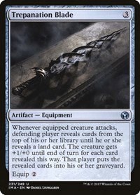 Trepanation Blade - Foil