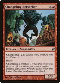 Changeling Berserker - Foil