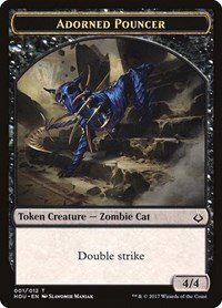 Adorned Pouncer Token - Normal Adorned Pouncer Token