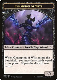 Champion of Wits Token - Normal Champion Of Wits Token