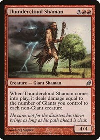 Thundercloud Shaman - Foil