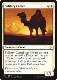 Solitary Camel - Foil