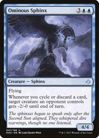 Ominous Sphinx - Foil