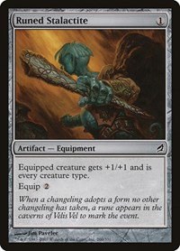 Runed Stalactite - Foil