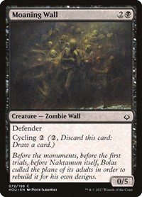 Moaning Wall - Foil