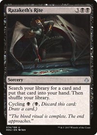 Razaketh's Rite - Foil