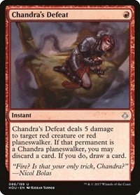 Chandra's Defeat - Foil