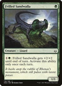 Frilled Sandwalla - Foil