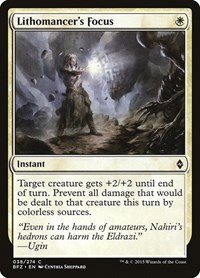 Lithomancer's Focus - Foil