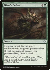 Nissa's Defeat - Foil