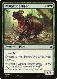 Rampaging Hippo - Foil
