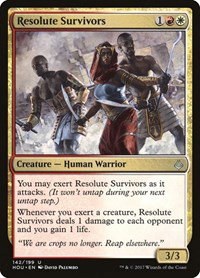 Resolute Survivors - Foil