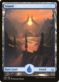 Island (186) - Full Art - Foil