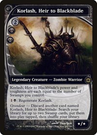 Korlash, Heir to Blackblade - Foil