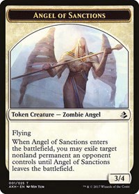 Angel of Sanctions Token - Normal Angel Of Sanctions Toke