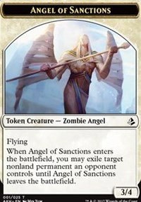 Angel of Sanctions // Drake Double-Sided Token