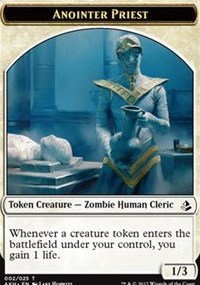 Anointer Priest // Drake Double-Sided Token