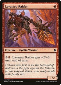Lavastep Raider - Foil