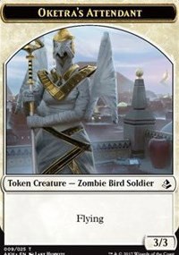 Oketra's Attendant // Beast Token