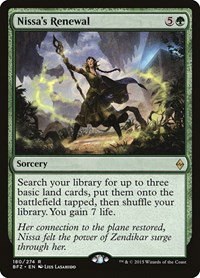 Nissa's Renewal - Foil